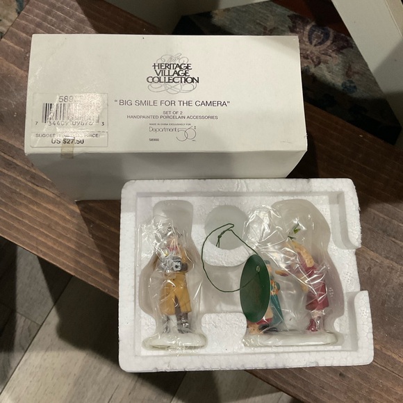 Department 56 Other - Big smile for the camera dept 56 set new